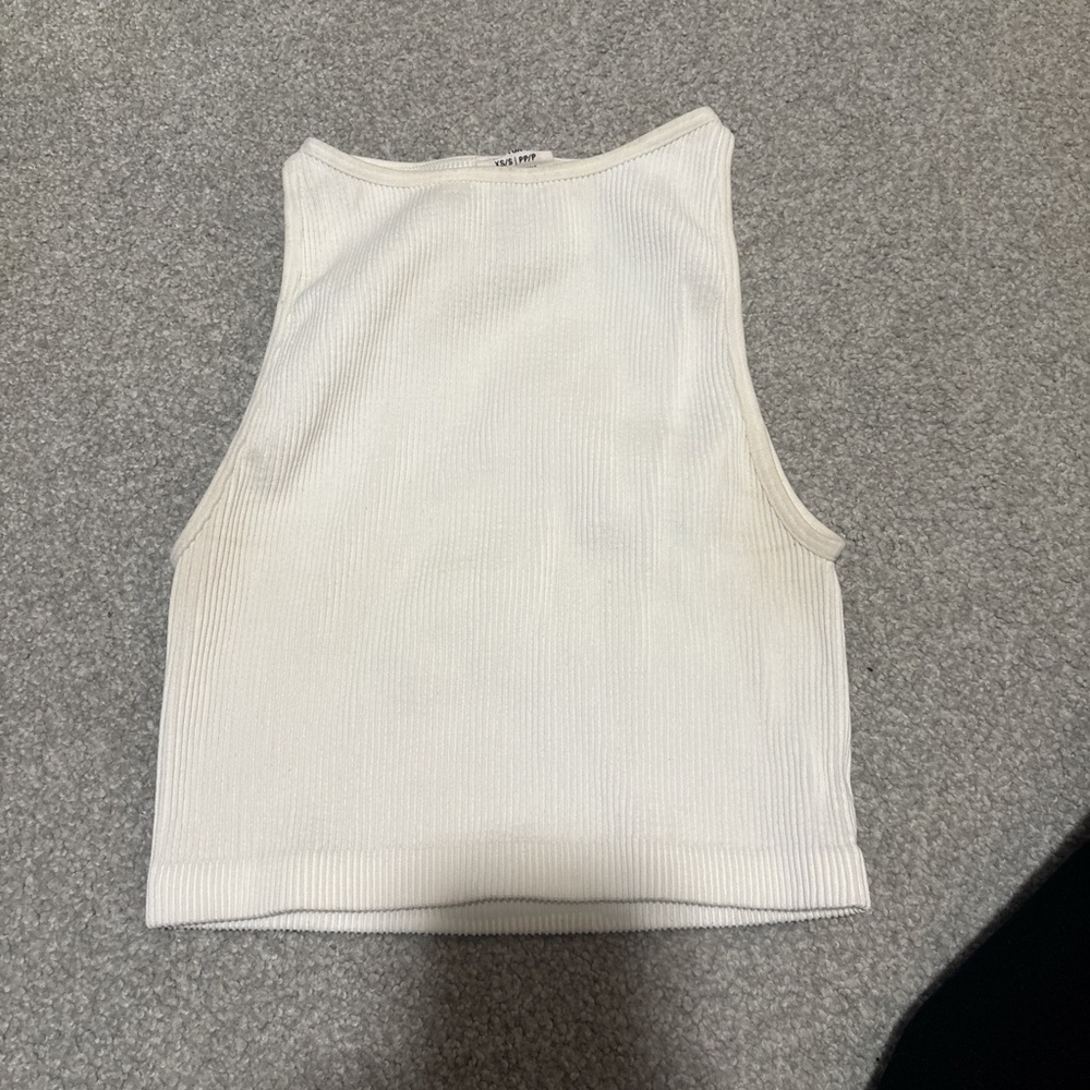 Cotton On White Tank Top Essential